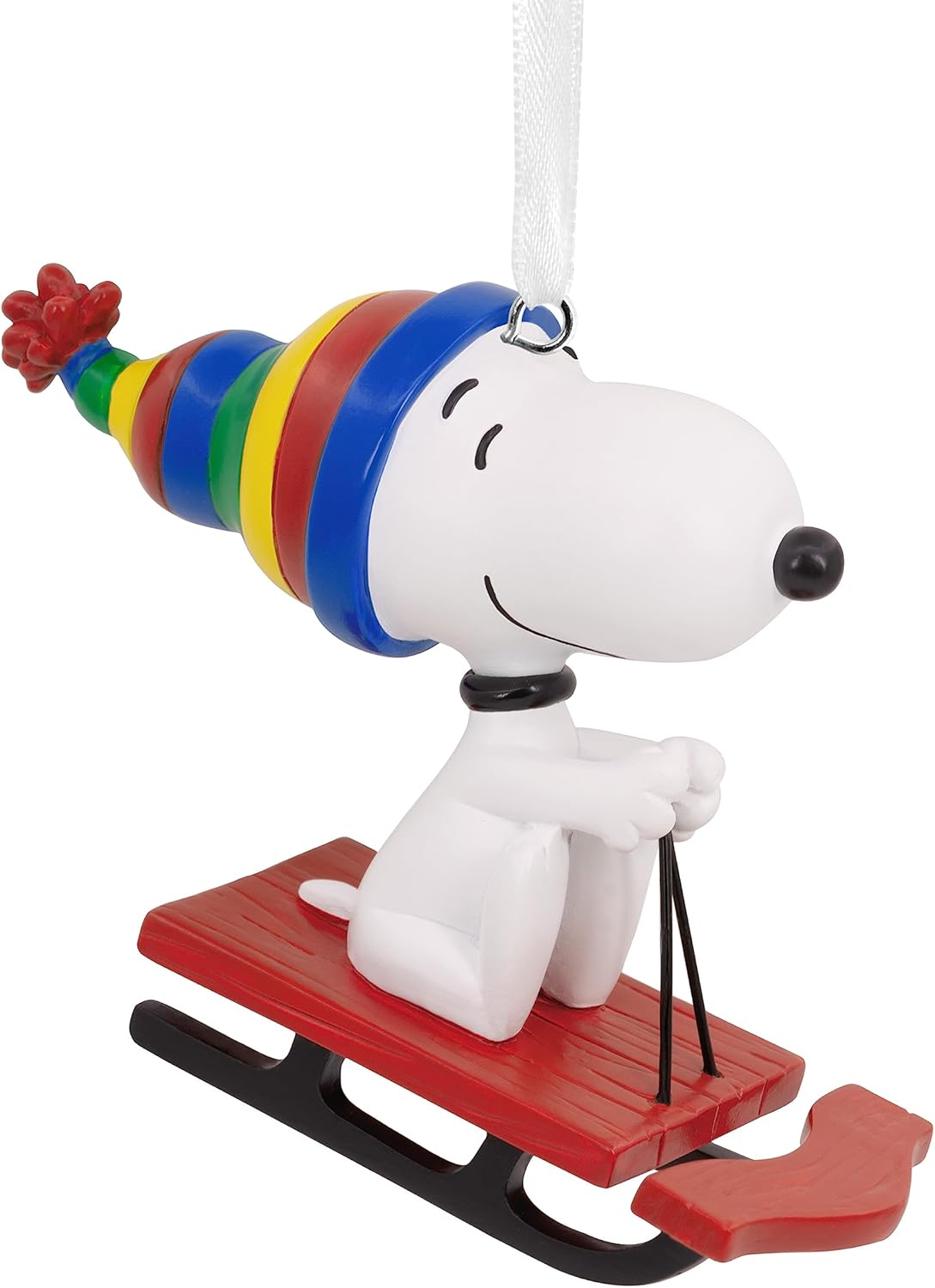 X-Mas Peanuts - Snoopy auf Schlitten - 30196739 Hallmark Peanuts  Ornament Weihnachtsanhänger