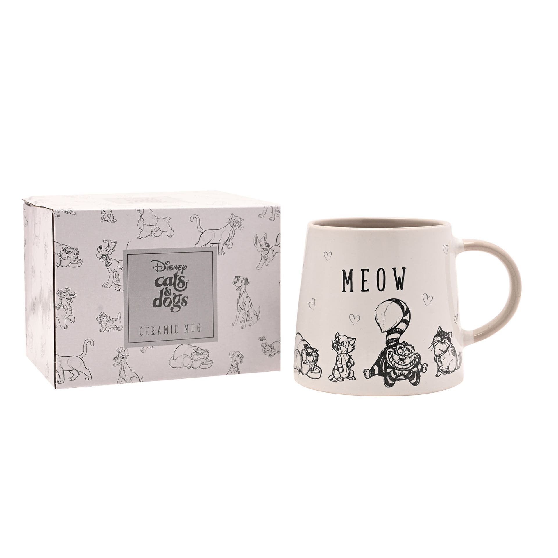 Disneybecher Cats & Dogs - Meow Disney Katzen DI2429 / Disney Tasse