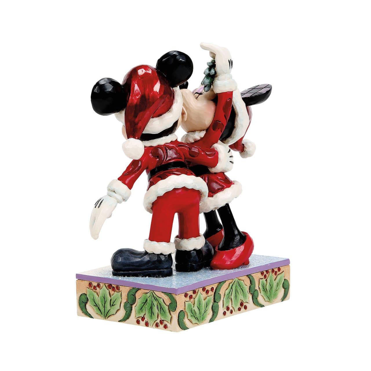 Mistletoe Moments Micky & Minnie Maus 6018709 Disney Traditions Jim Shore Disney Weihnachtsfigur