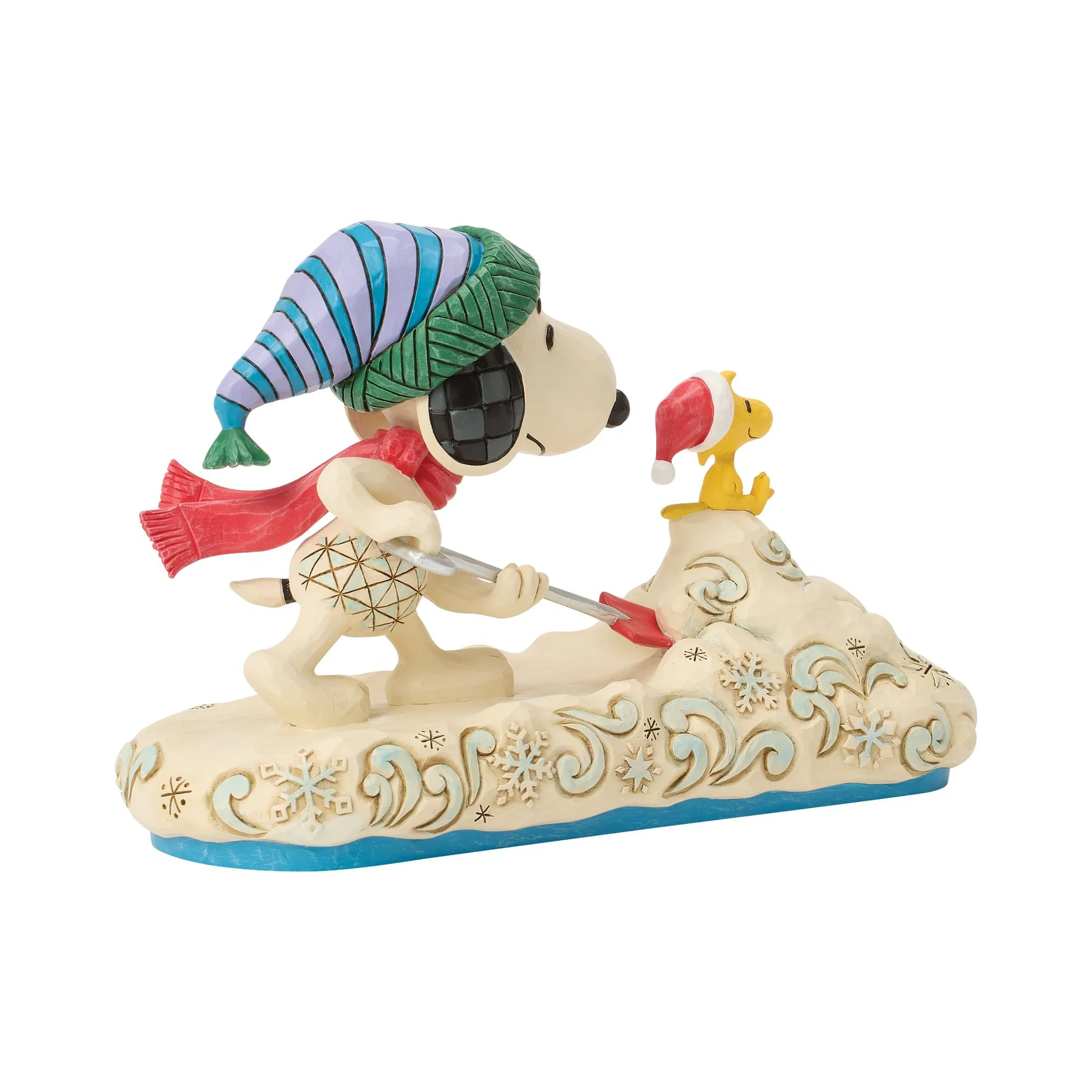 Clearing the Way for Christmas Snoopy & Woodstock schippen Schnee 6018680 - Jim Shore Peanuts Figur