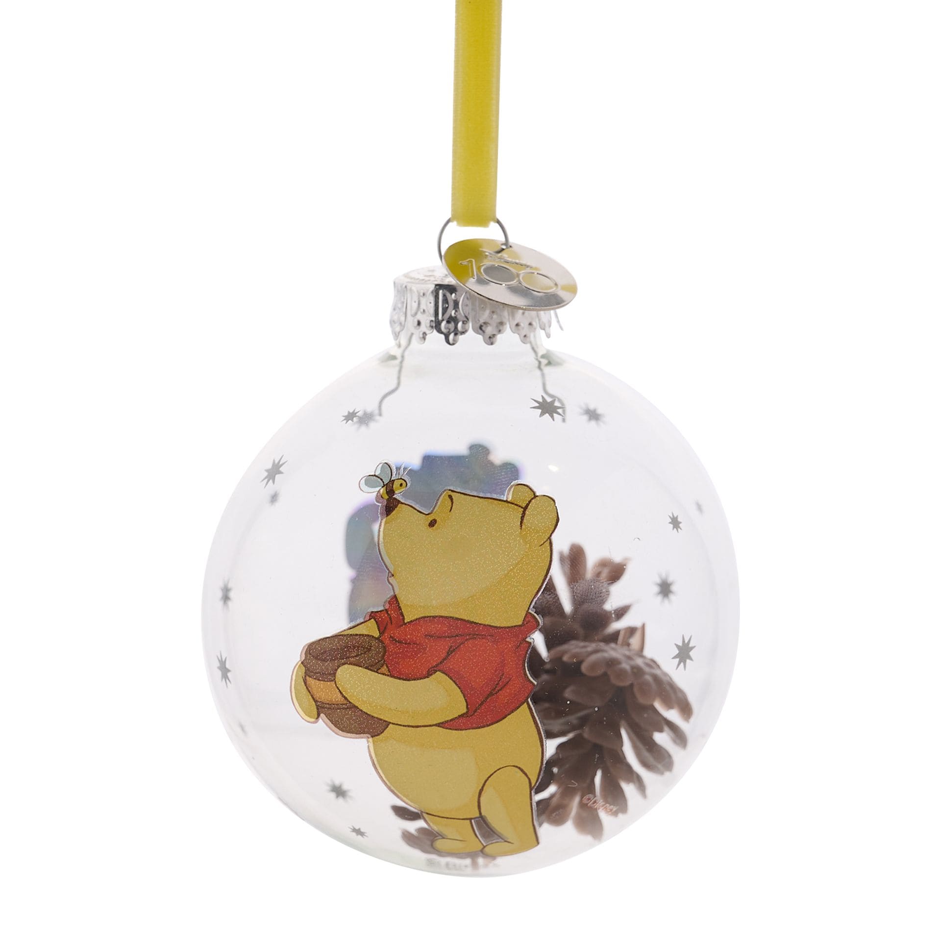 Disney 100 Acryl Weihnachtskugel Winnie Pooh - Winnie Puuh  / Disney by Widdop DI2043