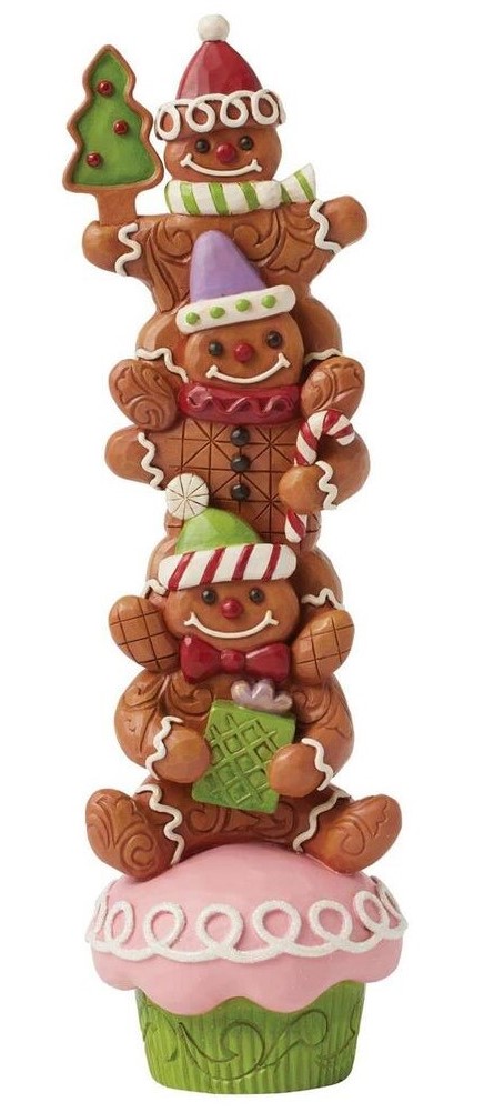 Ginger Stack Gingerbread Stacked / Lebkuchenmänner - Heartwood Creek by Jim Shore 6017266