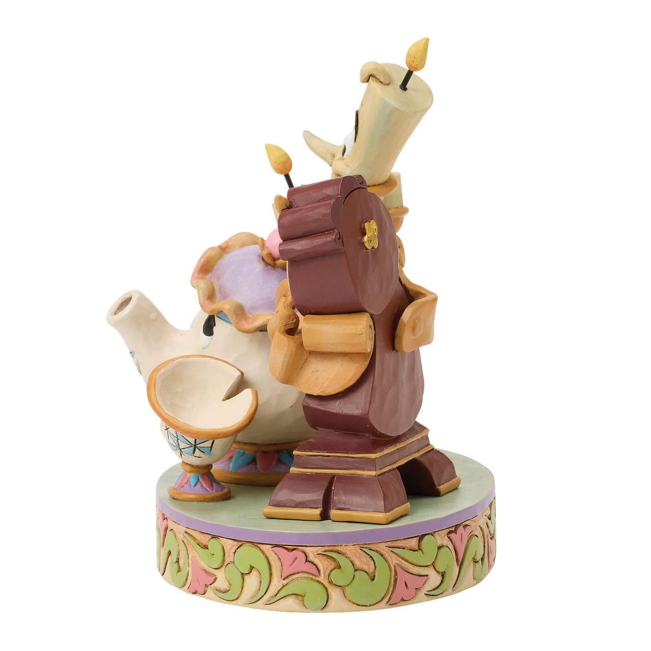 The Heart of the Castle – Lumière, Mrs. Potts, Cogsworth & Chip - 6018724 - Disney Traditions Jim Shore Disneyfigur