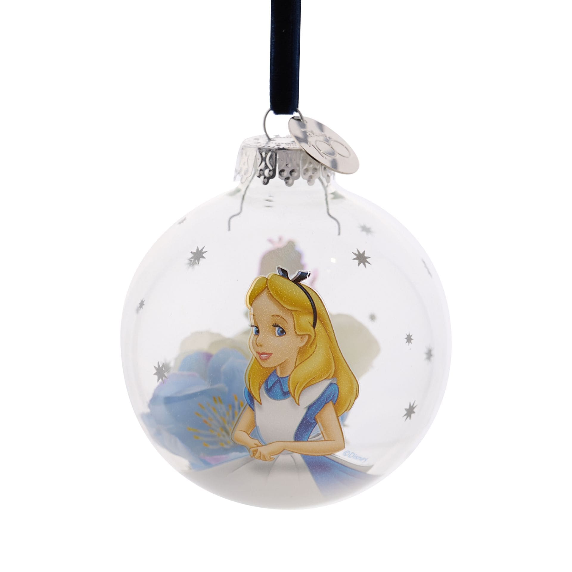 Disney 100 Acryl Weihnachtskugel - Alice im Wunderland / Disney by Widdop DI2035