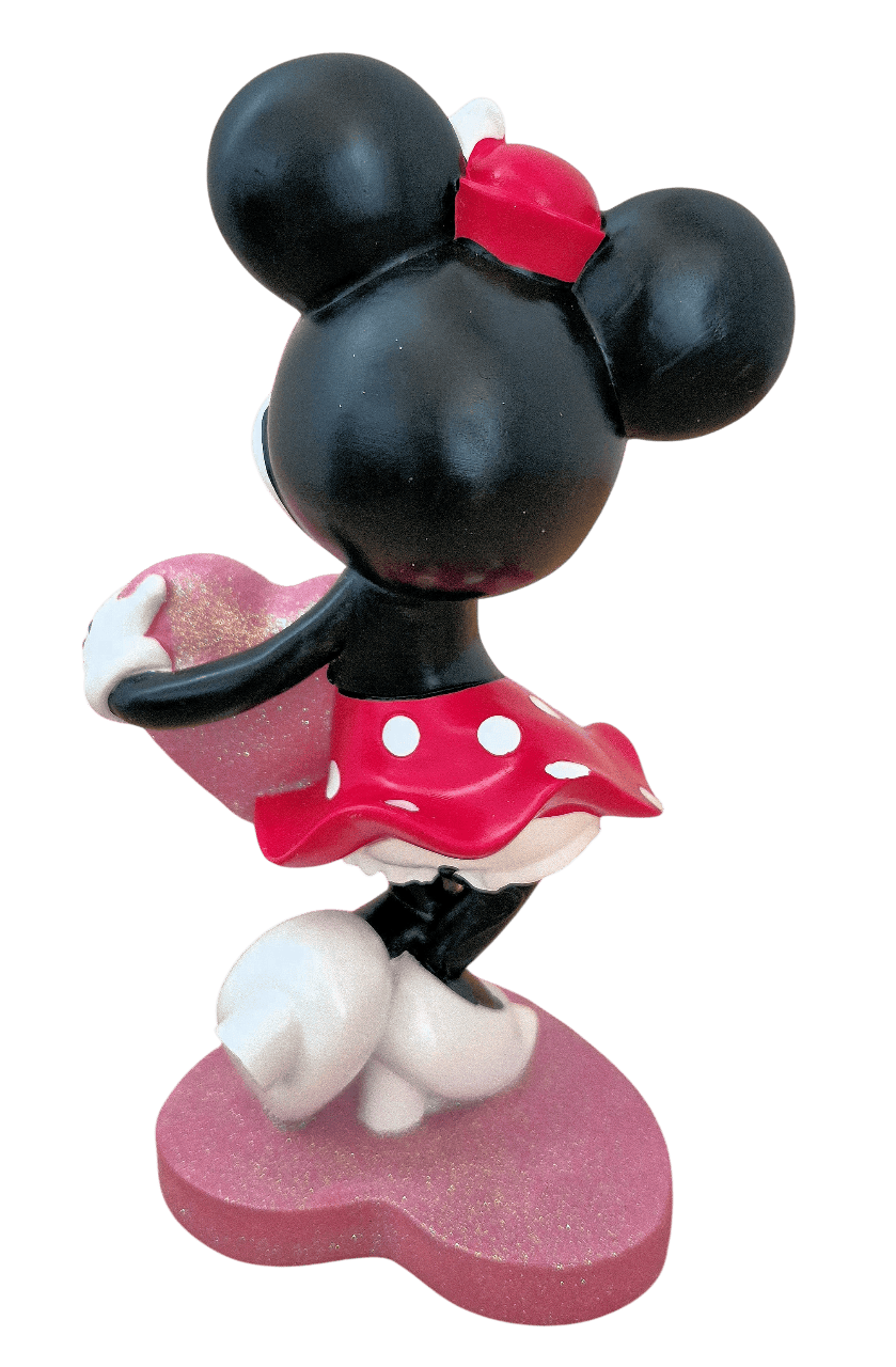 Valentinstagsfigur Minnie Maus mit Herz - DN26041 - Christmas Inspirations Disney Figur