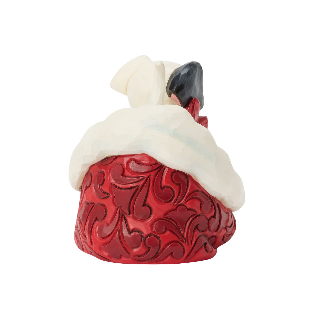 101 Dalmatiner Lucky Santa Hat / Lucky in Weihnachtsmütze 6018719 Disney Traditions Jim Shore Weihnachtsfigur