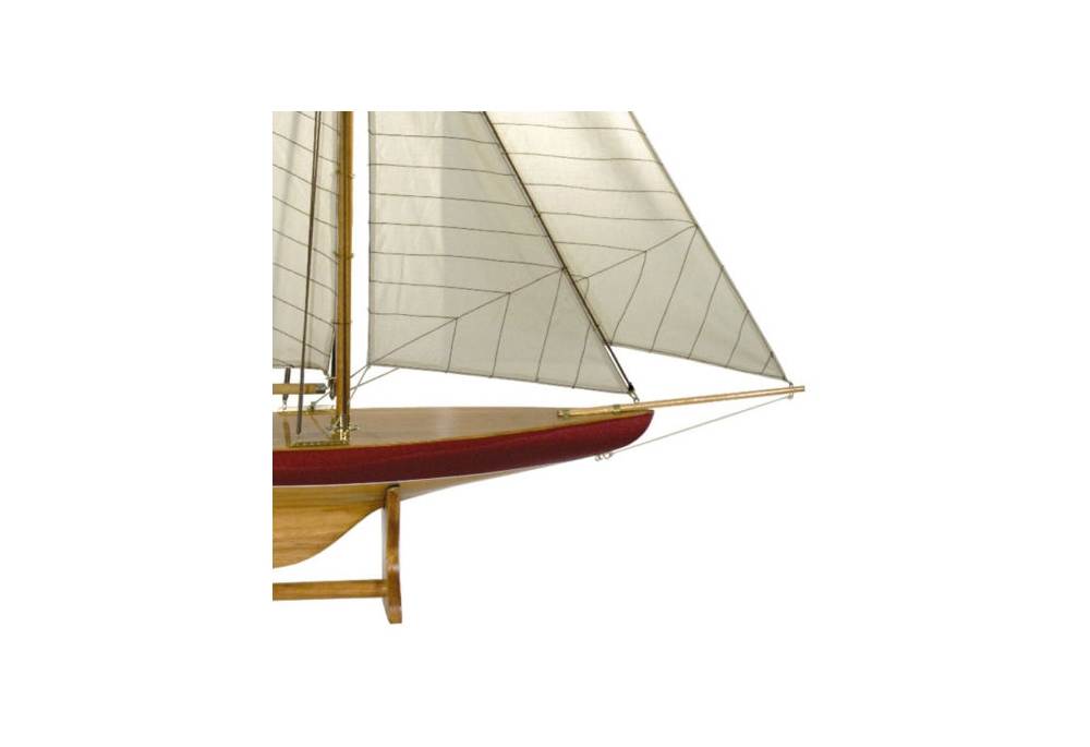 Authentic Models Modellschiff AS055 - Defender 1895 Cup Racer | Historisches Segelschiff