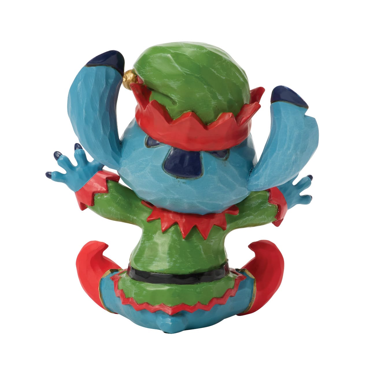Stitch als Elf Minifigur aus Lilo & Stitch - 6018715 - Jim Shore Disney Traditions Weihnachtsfigur