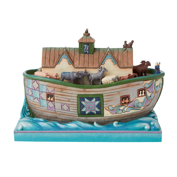Arche Noah / Noah's Ark - Set Sail With Faith That Doesn't Fail Jim Shore 6008413 Heartwood Creek