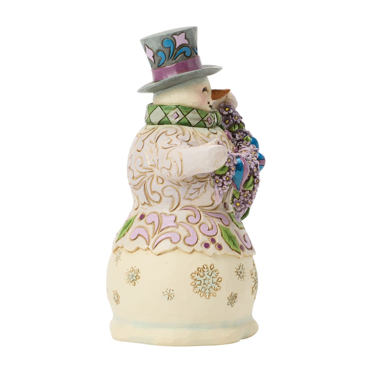Regal Winter Schneemann Purple Snowman - 6019283 - Heartwood Creek Jim Shore Schneemann