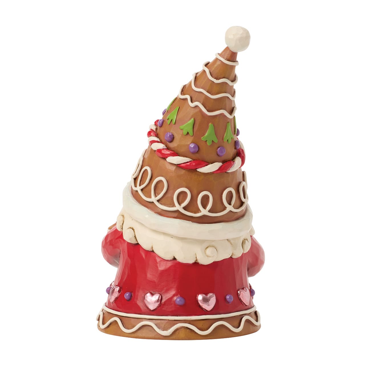 Gnome on Track Wichtel 6018883 - Jim Shore Heartwood Creek Gnome mit Lebkuchenzug