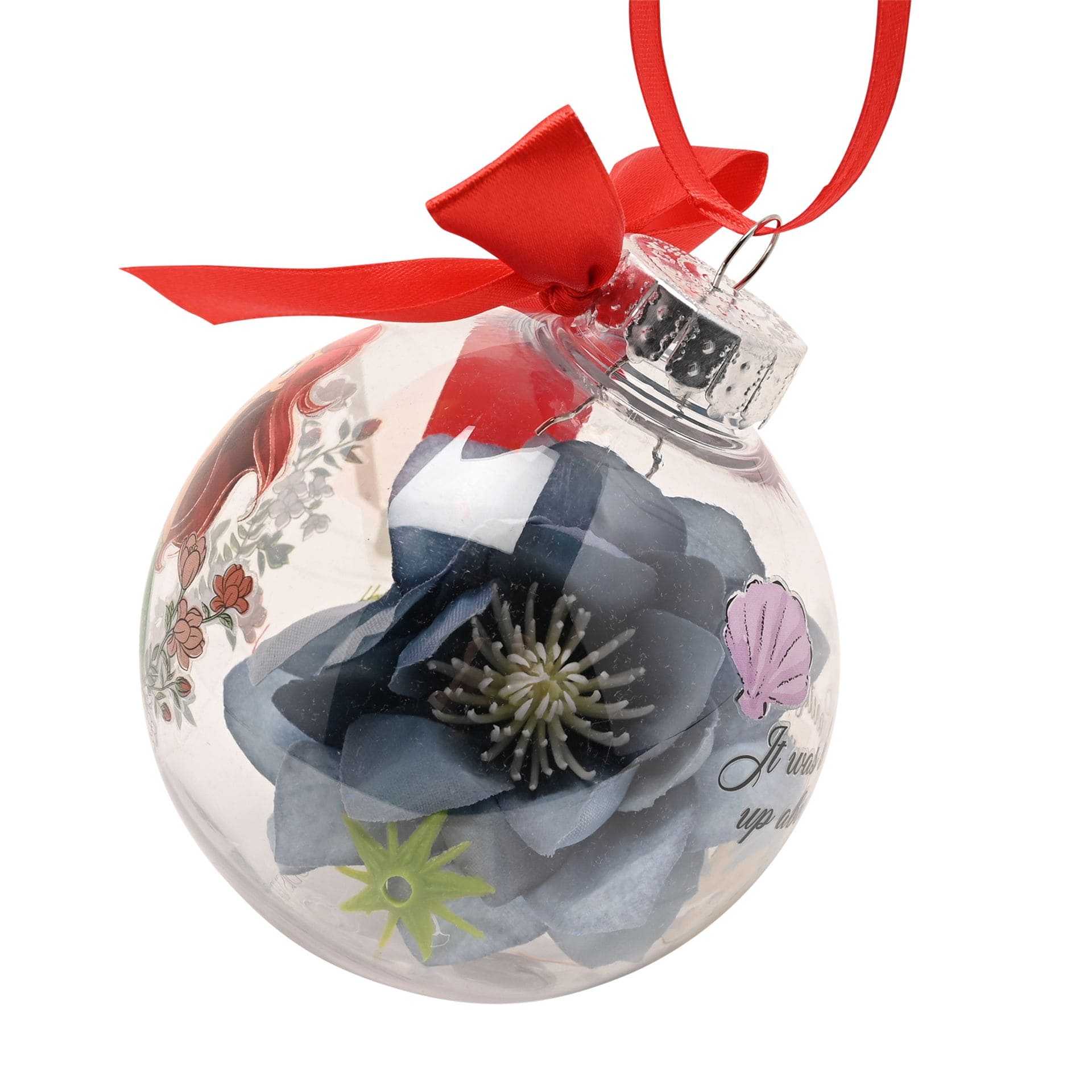 Disney Weihnachtskugel - Arielle XM23367 - It was so beautiful up above the waves Disney Christbaumkugel