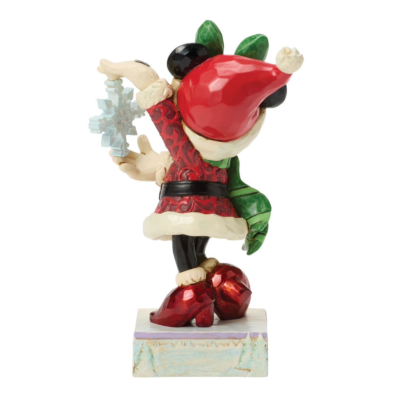 Snow Unique - Minnie Maus mit Schneeflocke 6018710 Disney Traditions Jim Shore Disneyfigur