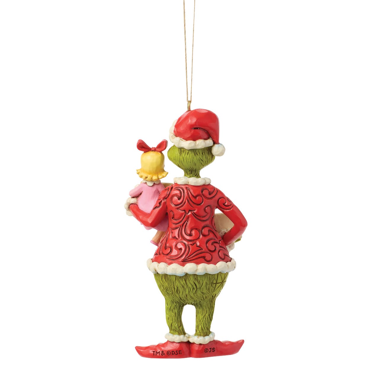 Grinch & Cindy Lou Nice & Naughty Ornament / Weihnachtsanhänger - The Grinch by Jim Shore 6018968 Grinchfigur