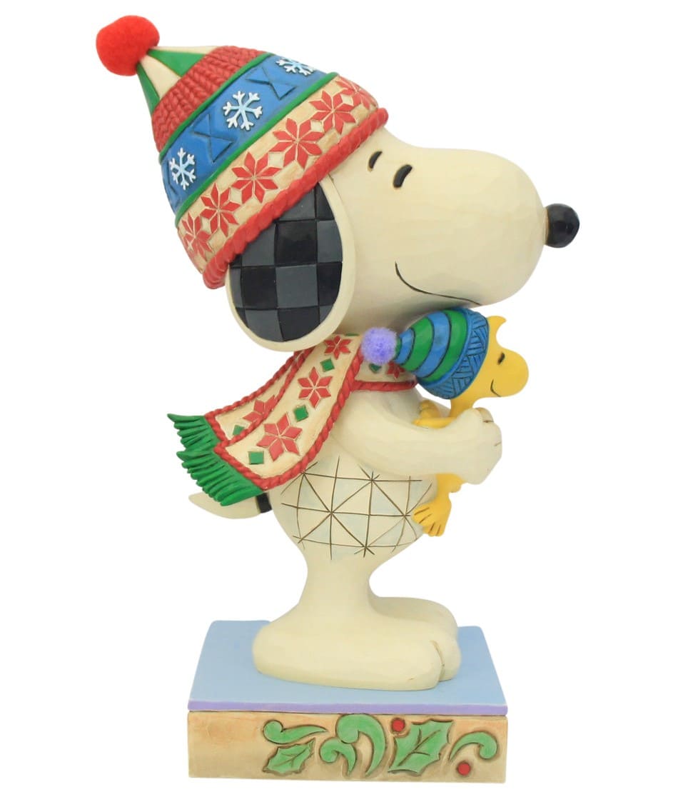 A Warm Embrace Snoopy & Woodstock Umarmung 6018691 - Jim Shore Peanuts Figur