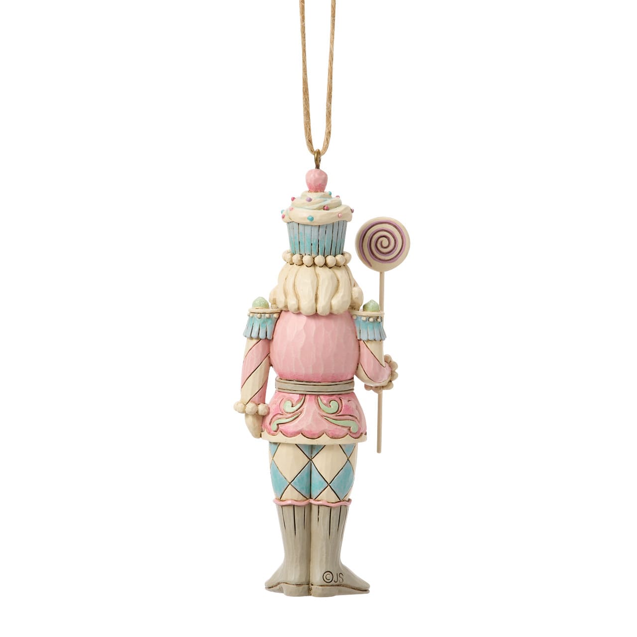 Pastel Winter Wonder's Peppermint Twist Toy Soldier Ornament / Spielzeugsoldat - Heartwood Creek by Jim Shore 6018898