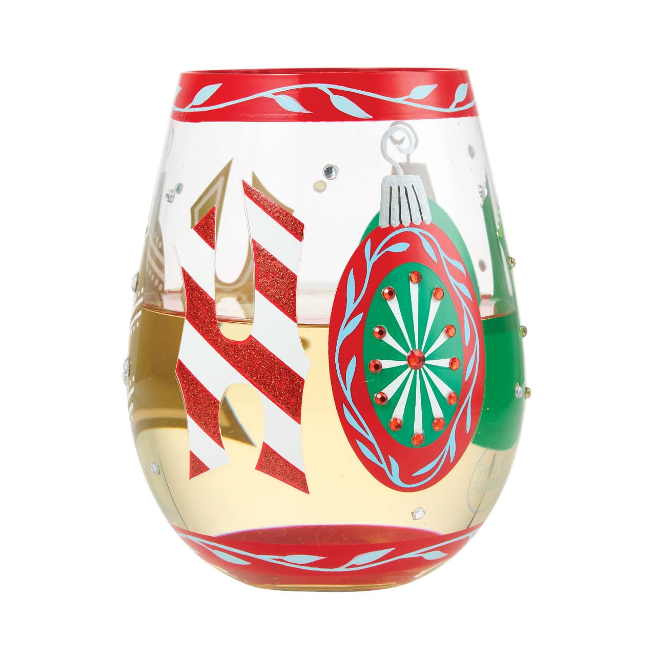 Ho Ho Ho Trinkglas - Lolita Glas 6019148 - Lolita Stemless Glass - Festliches Geschenk