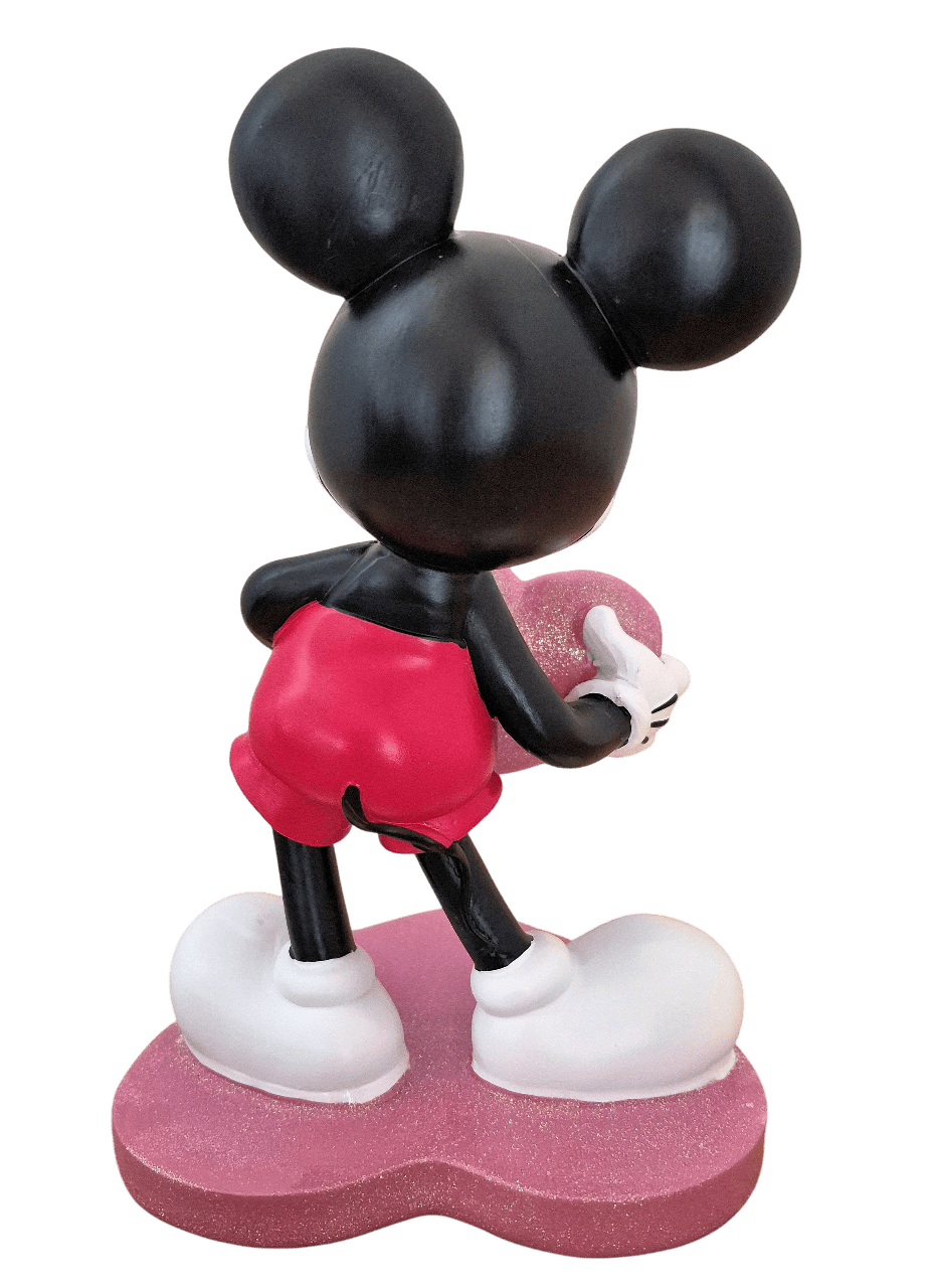 Valentinstagsfigur Micky Maus mit Herz - DN26040 - Christmas Inspirations Disney Figur