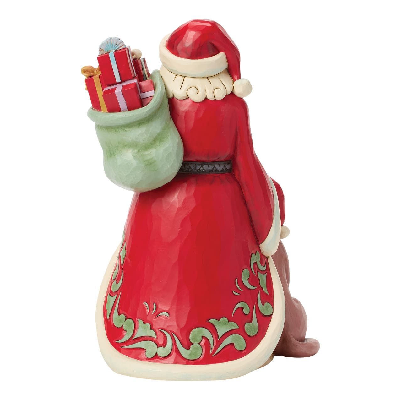 Santa' Companion Highland Glen Weihnachtsmann mit Hund 6019270 - Jim Shore Heartwood Creek Weihnachtsmann