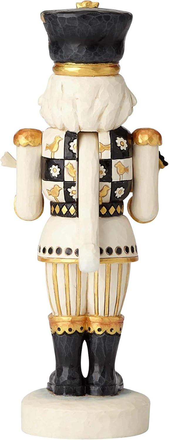 Nussknacker Black & Gold Sentinel Of The Season Nutcracker - 6001437 Jim Shore Heartwood Creek