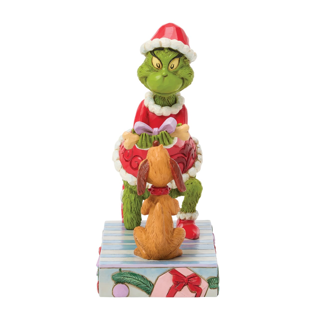 Grinch Giving Max A Bone / Ein Knochen für Max - Grinch by Jim Shore 6018964