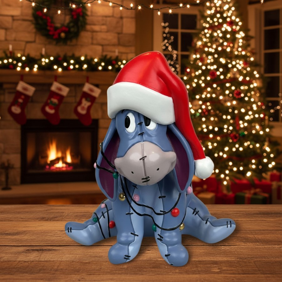 Weihnachtsfigur I-Aah mit Weihnachtsmütze  - DN25210 - Christmas Inspirations Disney Figur Eeyore