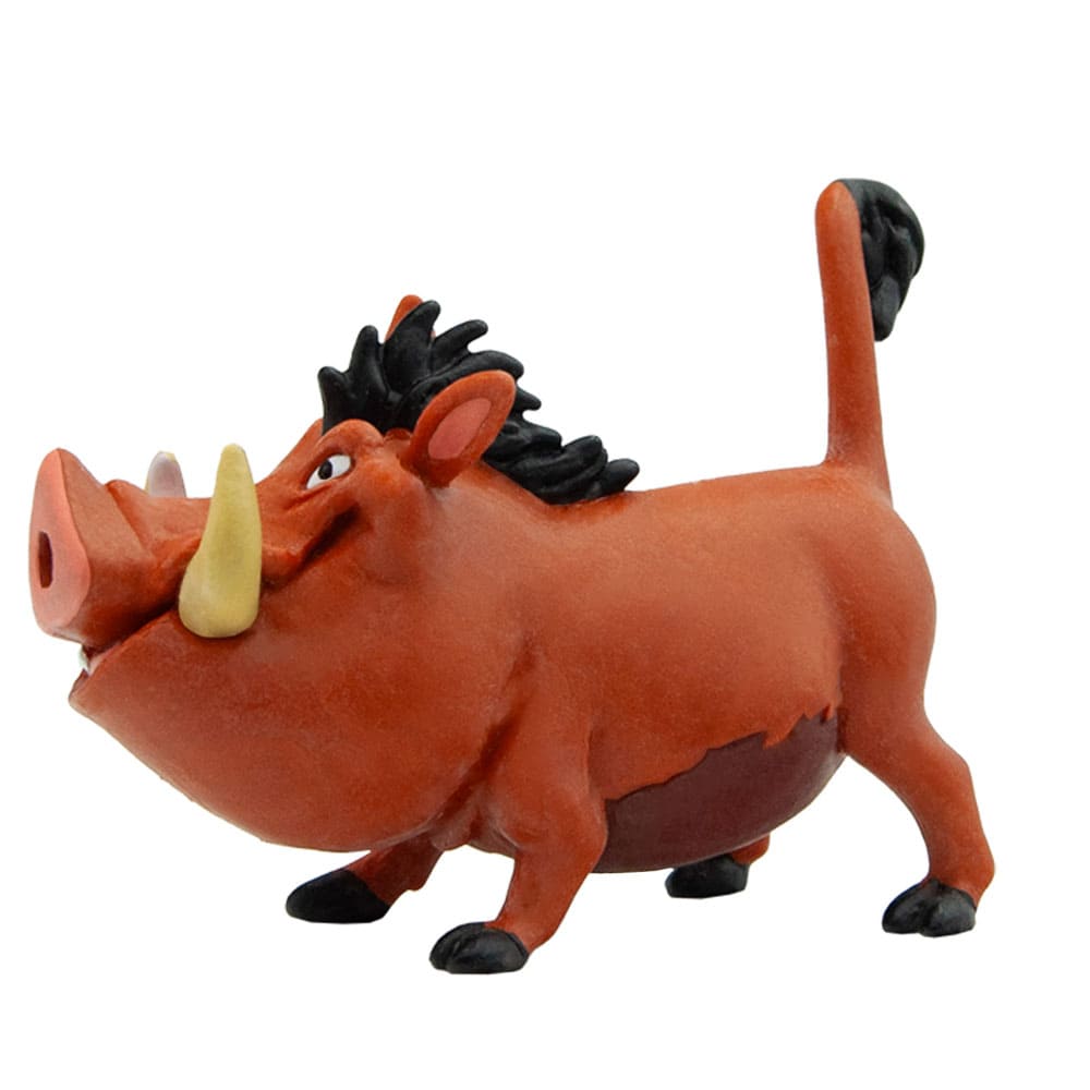 Lion King - Warzenschwein Pumbaa /  Walt Disney Spielfigur - Tortenfigur - Disneyfigur Bullyland 12533