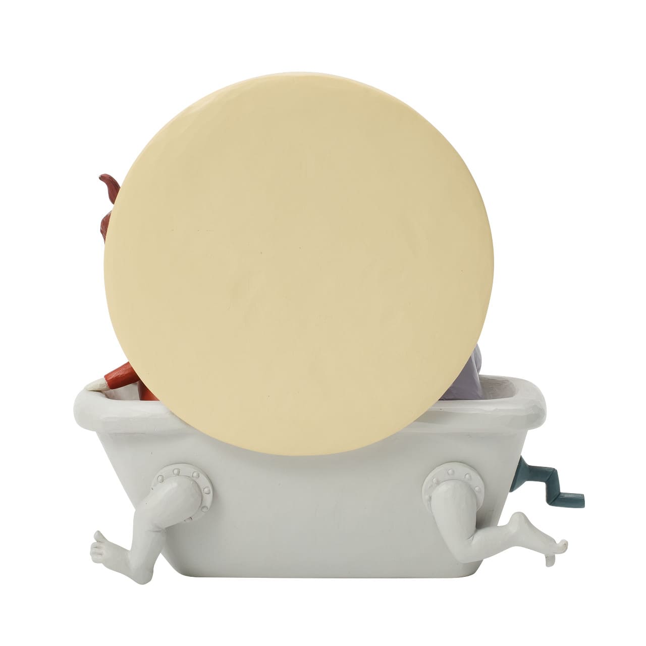Lock, Shock & Barrel in der Badewanne mit Oogie Boogie – Mischief Makers - 6017935 - Disney Traditions Jim Shore Disneyfigur