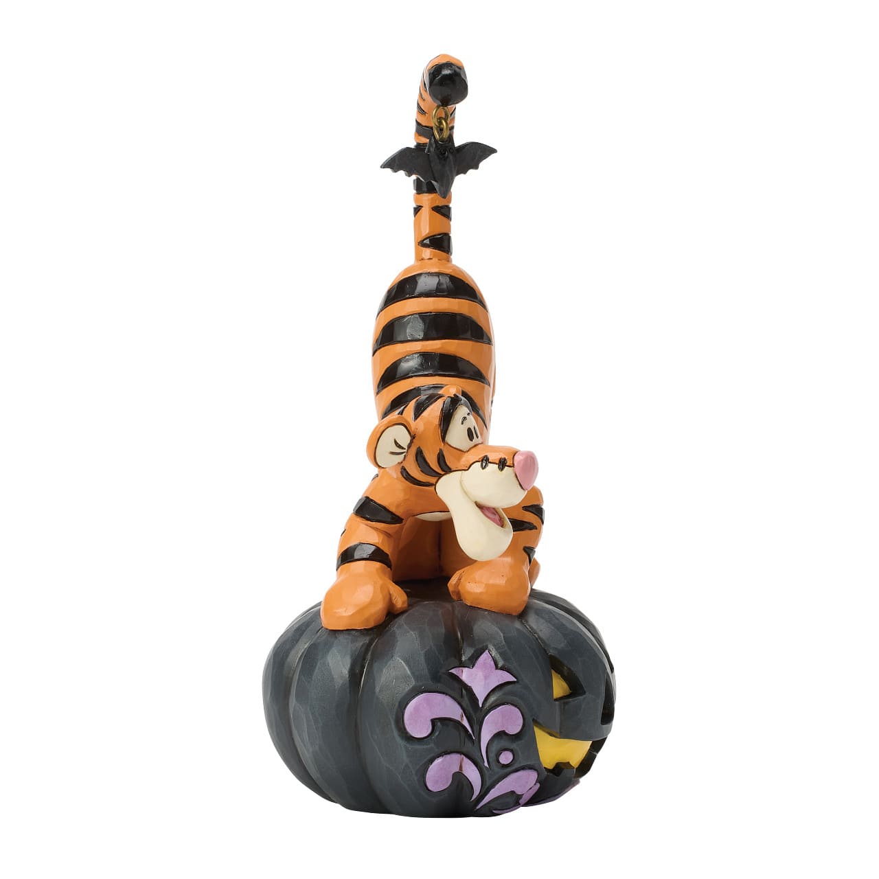 Bat-tastic Fun Tigger Jack-o-Lantern Winnie Puuh Figur 6017944 Disney Traditions Jim Shore Halloween