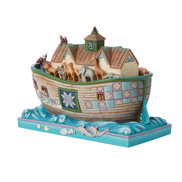 Arche Noah / Noah's Ark - Set Sail With Faith That Doesn't Fail Jim Shore 6008413 Heartwood Creek