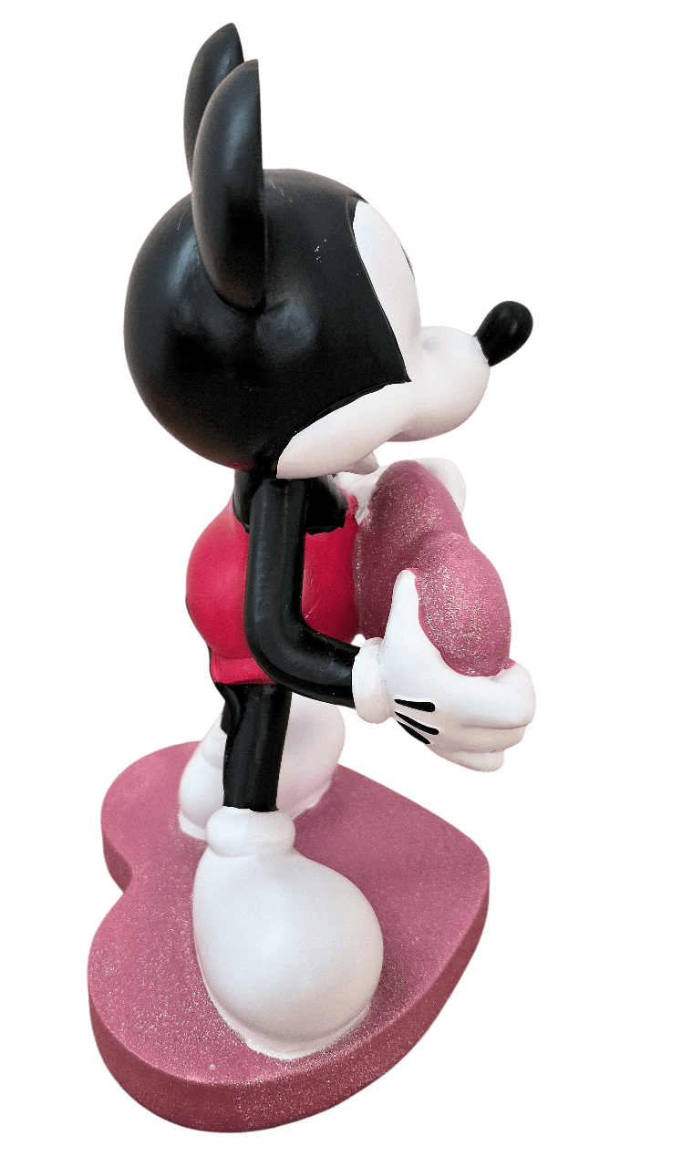 Valentinstagsfigur Micky Maus mit Herz - DN26040 - Christmas Inspirations Disney Figur