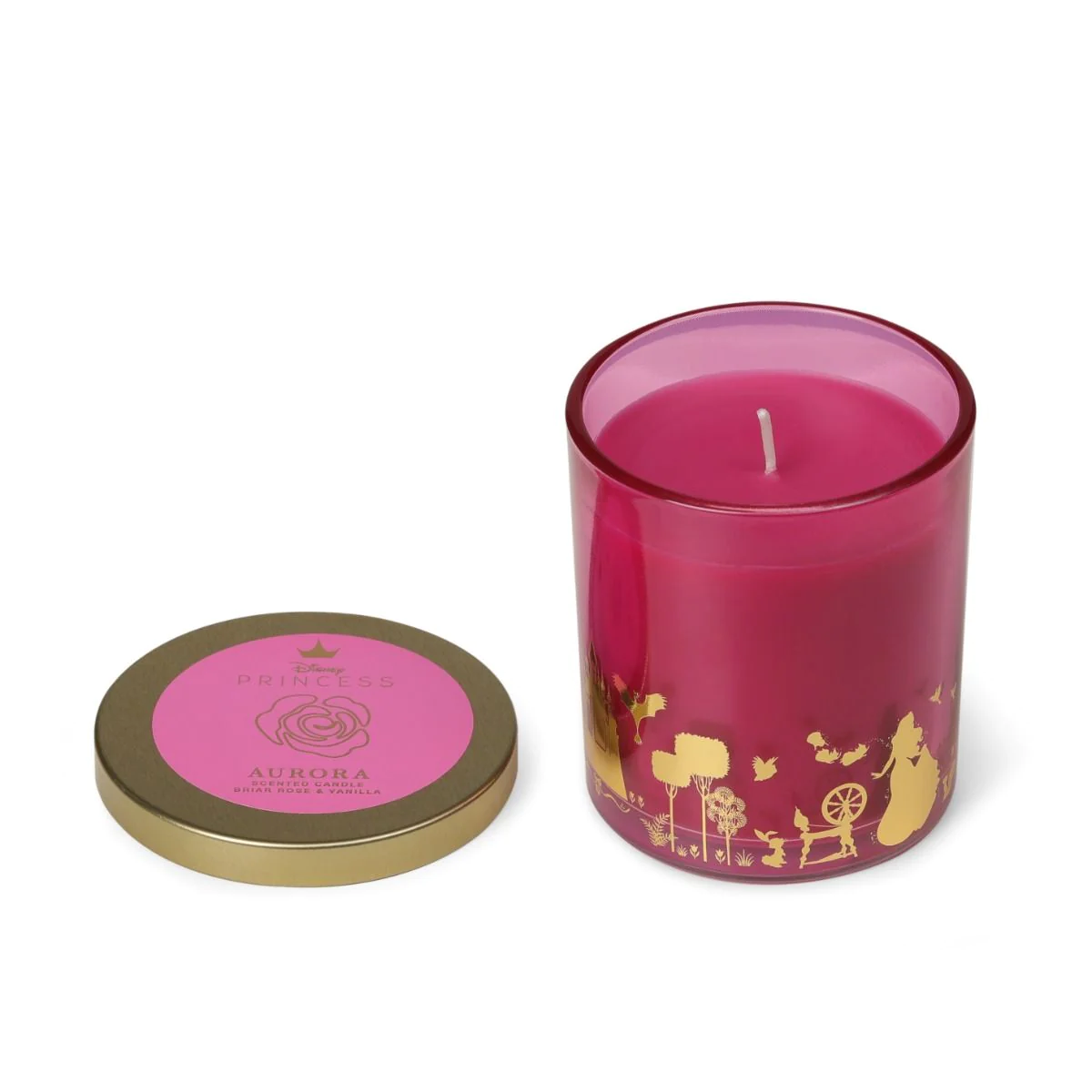Kerze Prinzessin Aurora Briar Rose & Vanilla Kerze - Disney Home Fragrance DISPRC002P-P