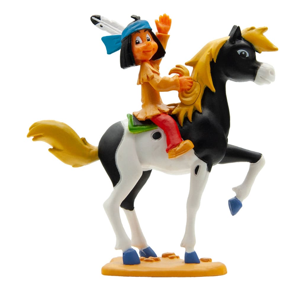 Yakari auf Kleiner Donner - Spielfigur - Tortenfigur Bullyland 43355