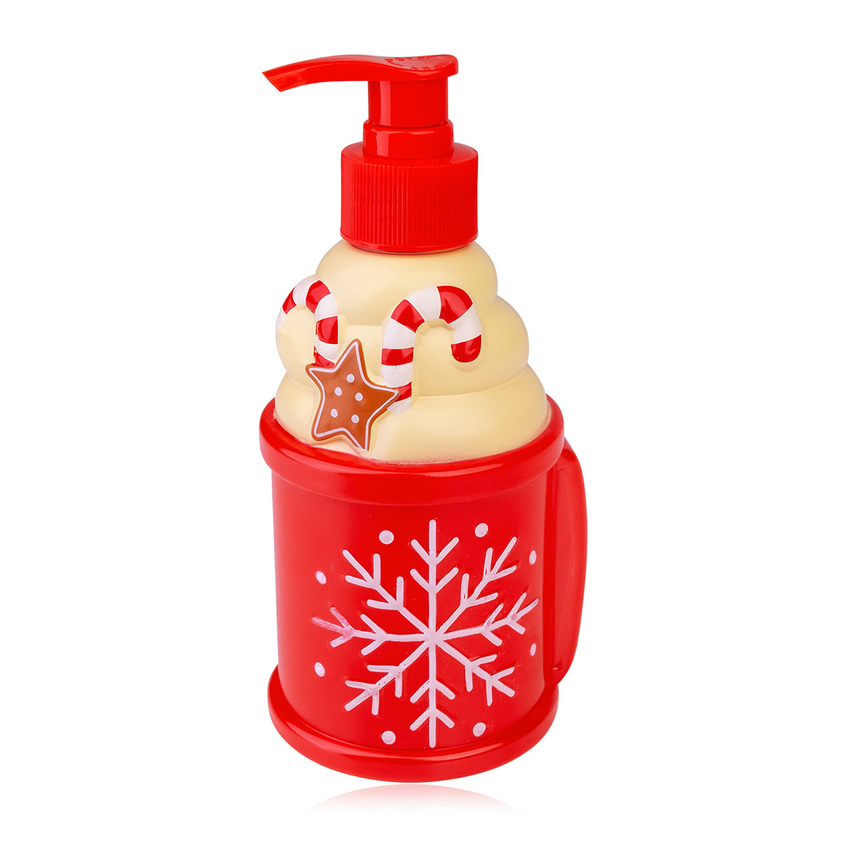 Weihnachtsseife - Hot Cocoa / Heißer Kakao 8163488 Seifenspender -  Pumpspender mit Flüssigseife