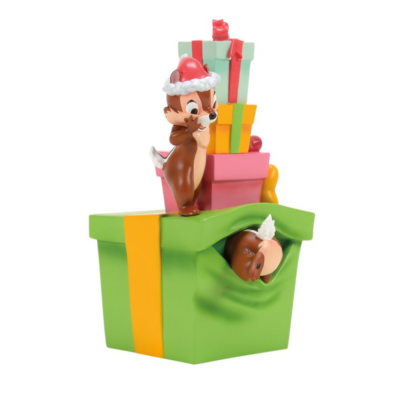 Chip & Dale mit Geschenken 6017370 A- und B-Hörnchen - Disney Showcase Figur