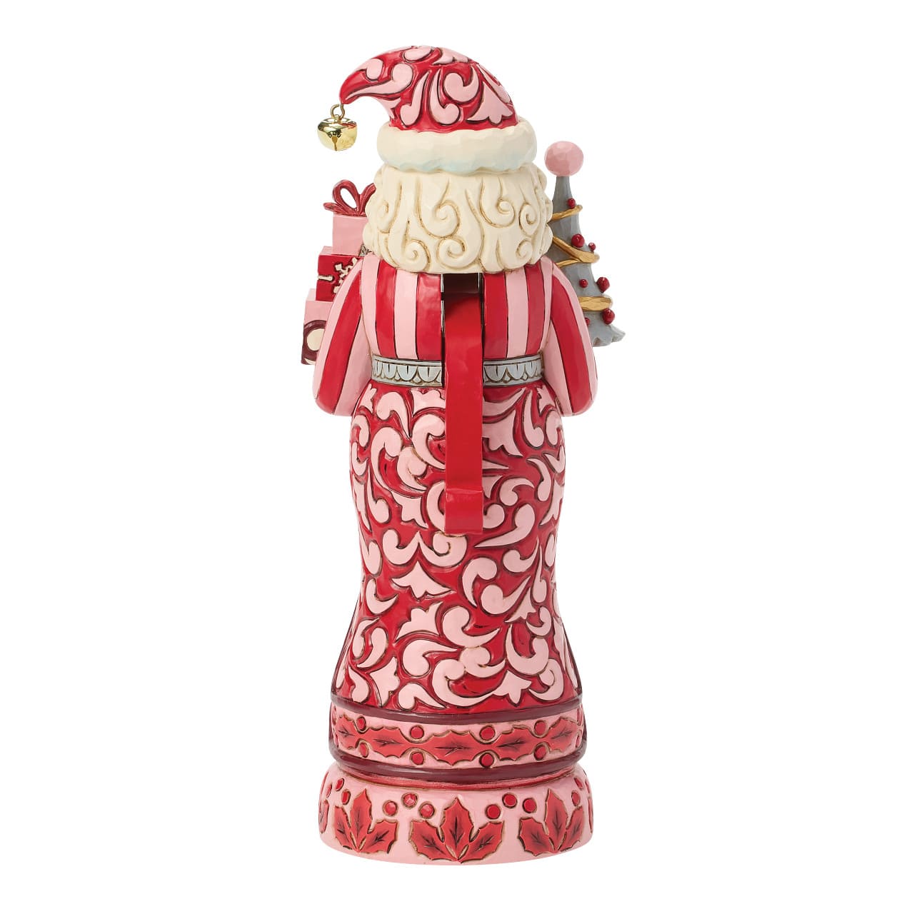 Nussknacker Weihnachtsmann, rot-pink - Heart of the Holidays 6018900 - Heartwood Creek Jim Shore