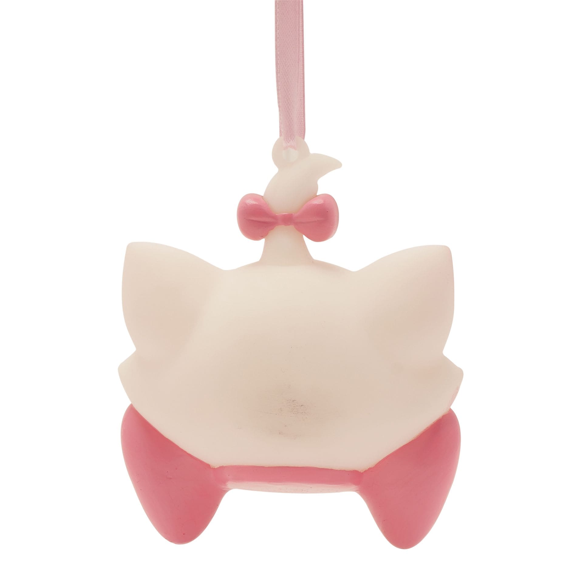 3D Marie Kopf mit rosa Schleife – Disney Weihnachtskugel & Anhänger XM23351 | Weihnachtsdeko