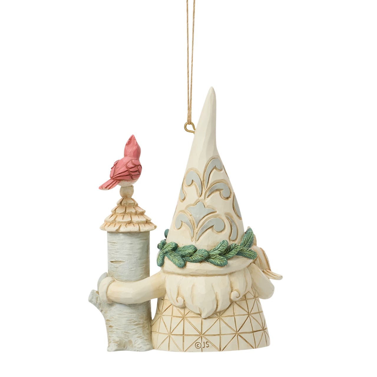 Holiday Guests Gnome with Birds Ornament / Wichtel mit Vögeln - Heartwood Creek by Jim Shore 6019320