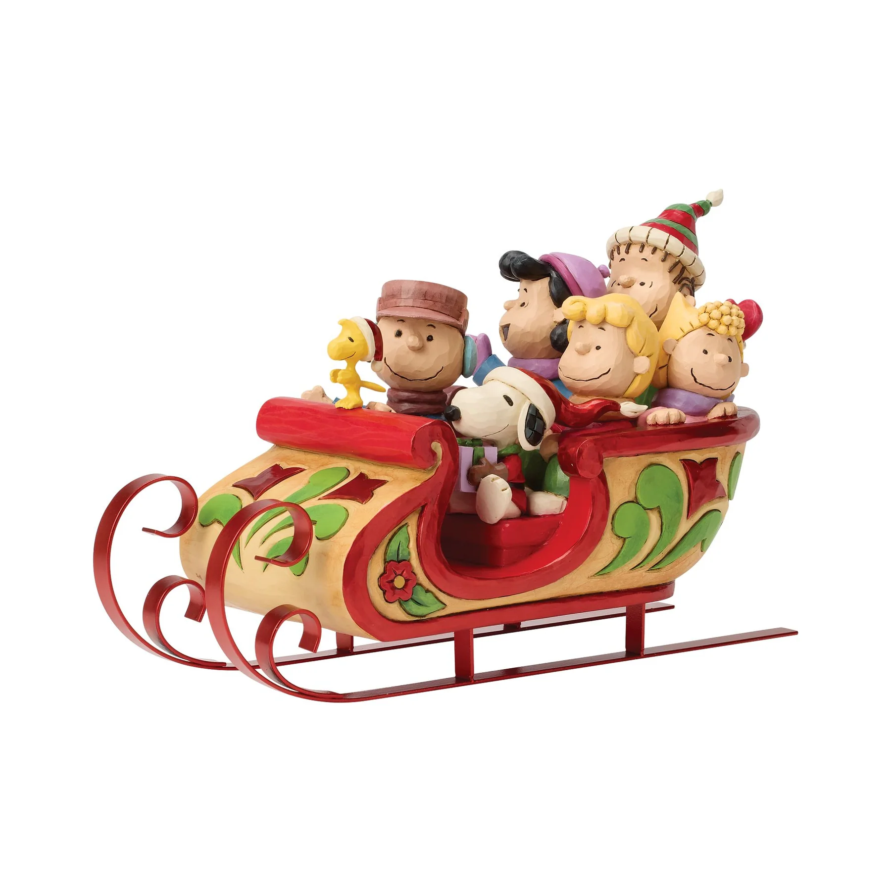 A Sleigh Ride to Remember - Peanuts Gang im Schlitten 6018692 - Jim Shore Peanuts Figur