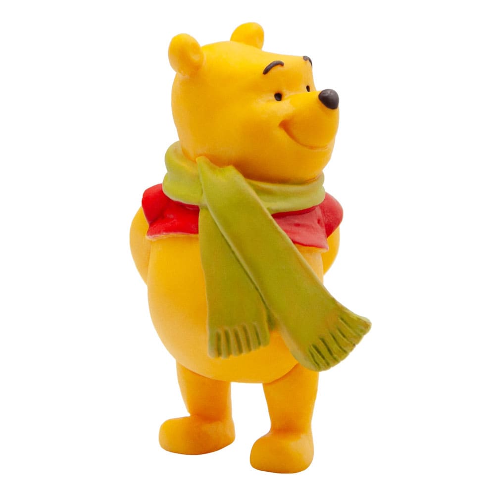 Winnie Pooh & Friends - Winnie Puuh mit Schal -  Walt Disney Spielfigur - Tortenfigur - Disneyfigur Bullyland 12327