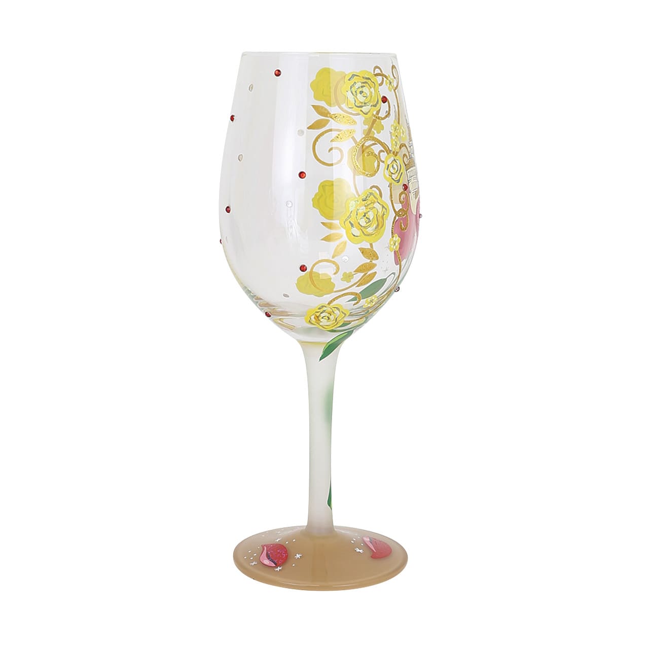 Disney Weinglas Belle - Bold Like A Rose - Lolita Weinglas 6017419 - Märchenhafte Eleganz