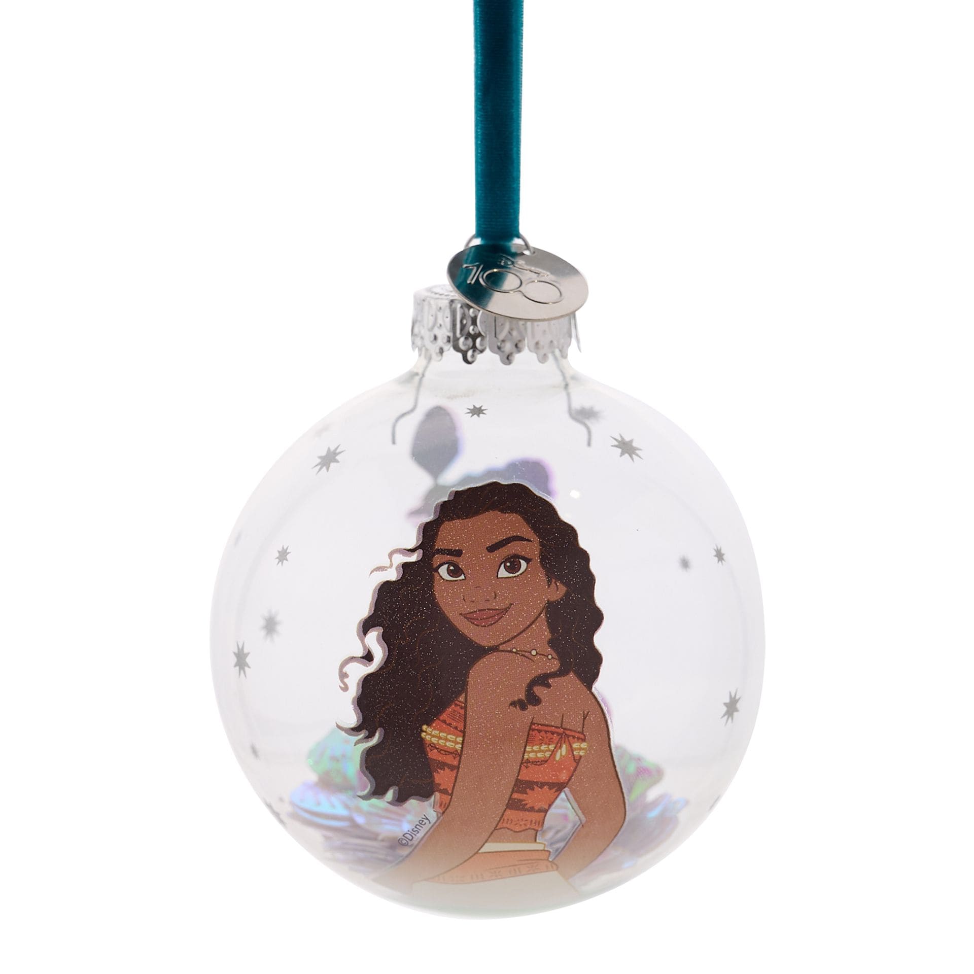 Disney 100 Acryl Weihnachtskugel Moana aus Vaiana  / Disney by Widdop DI2038