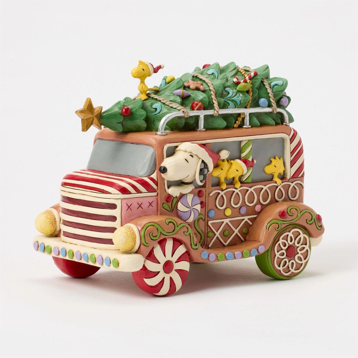 Gingerbread Joyride - Snoopy Lebkuchen-Van Gingerbread Van - Peanuts by Jim Shore 6017238