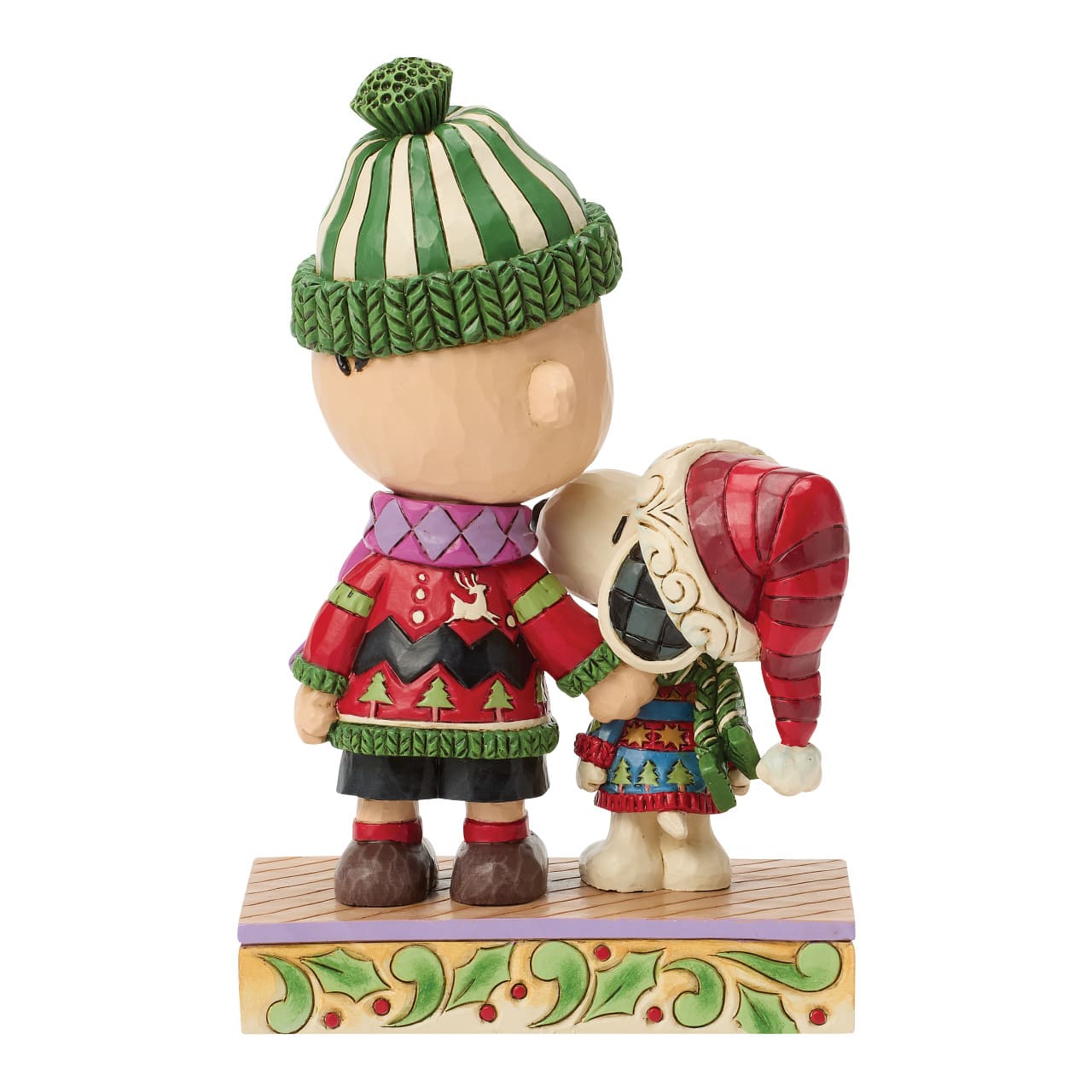 Cozy Christmas Pals Snoopy & Charlie Brown Ugly Sweater 6018686 - Jim Shore Peanuts Figur