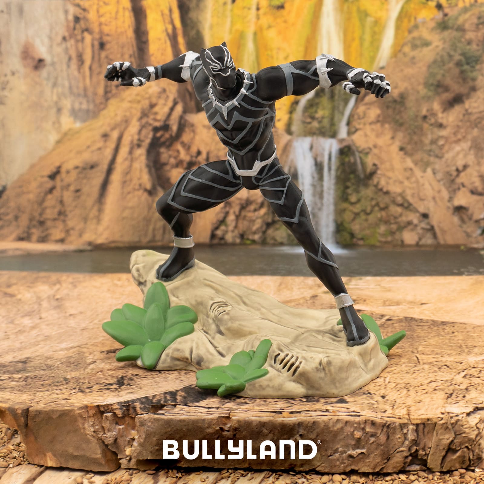 Bullyland Figur Marvel Black Panther - 11276 - Superhelden Figur Black Panther Marvel Heroes