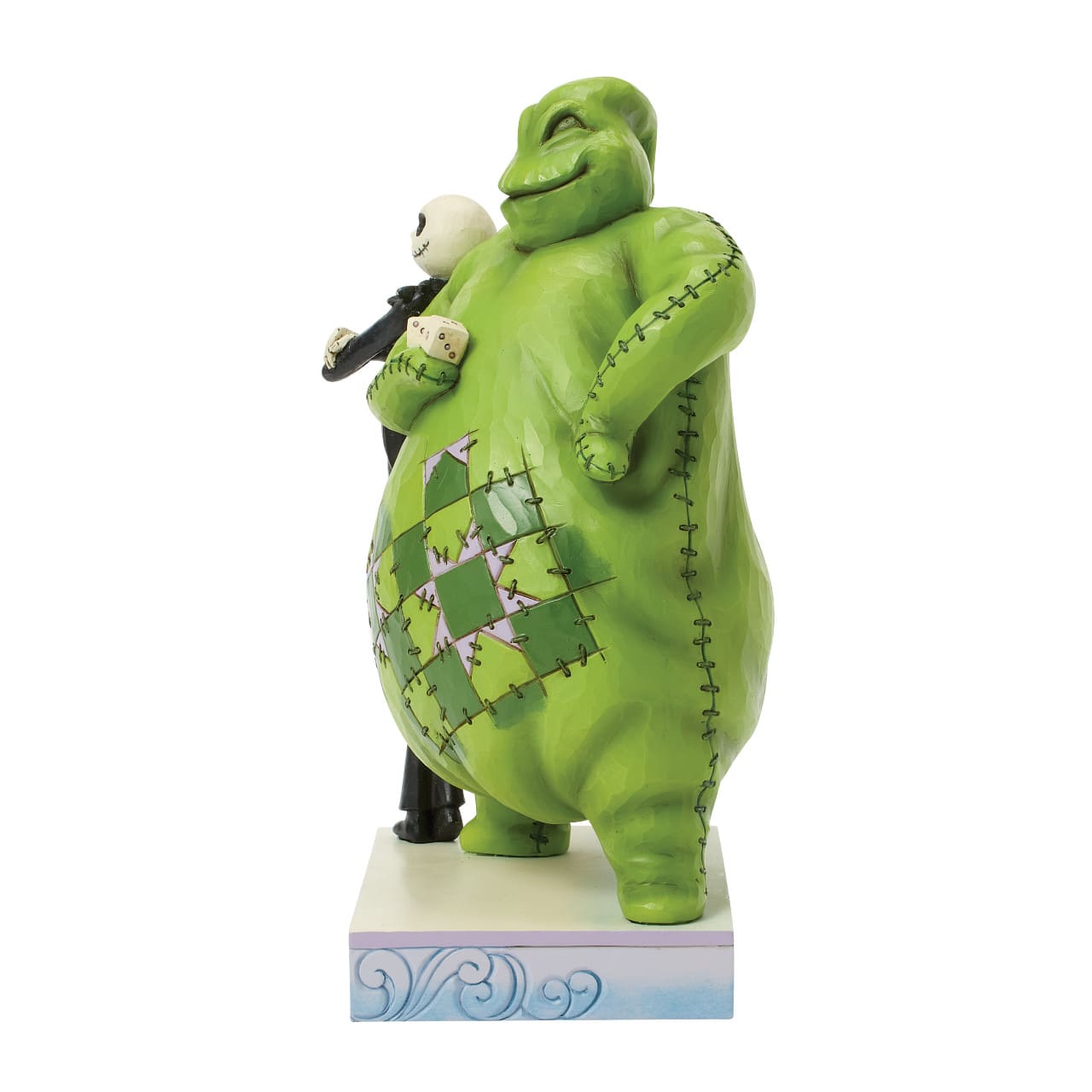 One More Roll Jack Skellington & Oogie Boogie  6017934 - Disney Traditions Jim Shore Disneyfigur