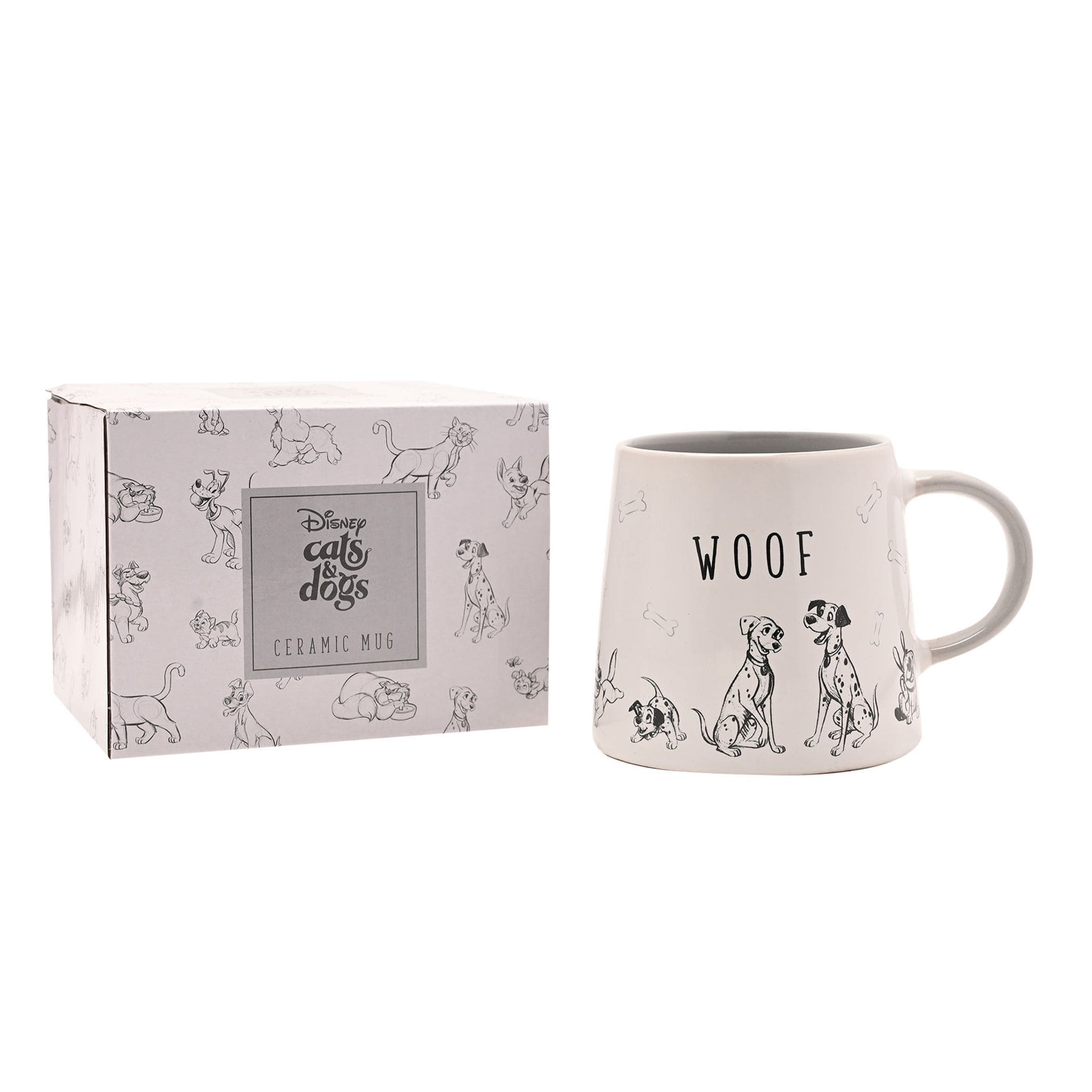 Disneybecher Cats & Dogs - Woof - Disney Hunde DI2428 / Disney Tasse