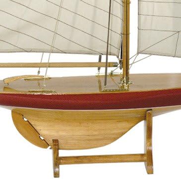Authentic Models Modellschiff AS055 - Defender 1895 Cup Racer | Historisches Segelschiff
