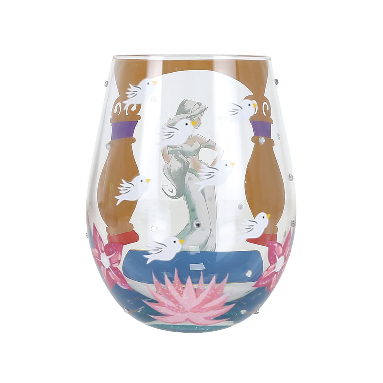 Disney Trinkglas Jasmine - Let Your Dreams Soar - Lolita Glas 6017416 - Jasmine mit Palast