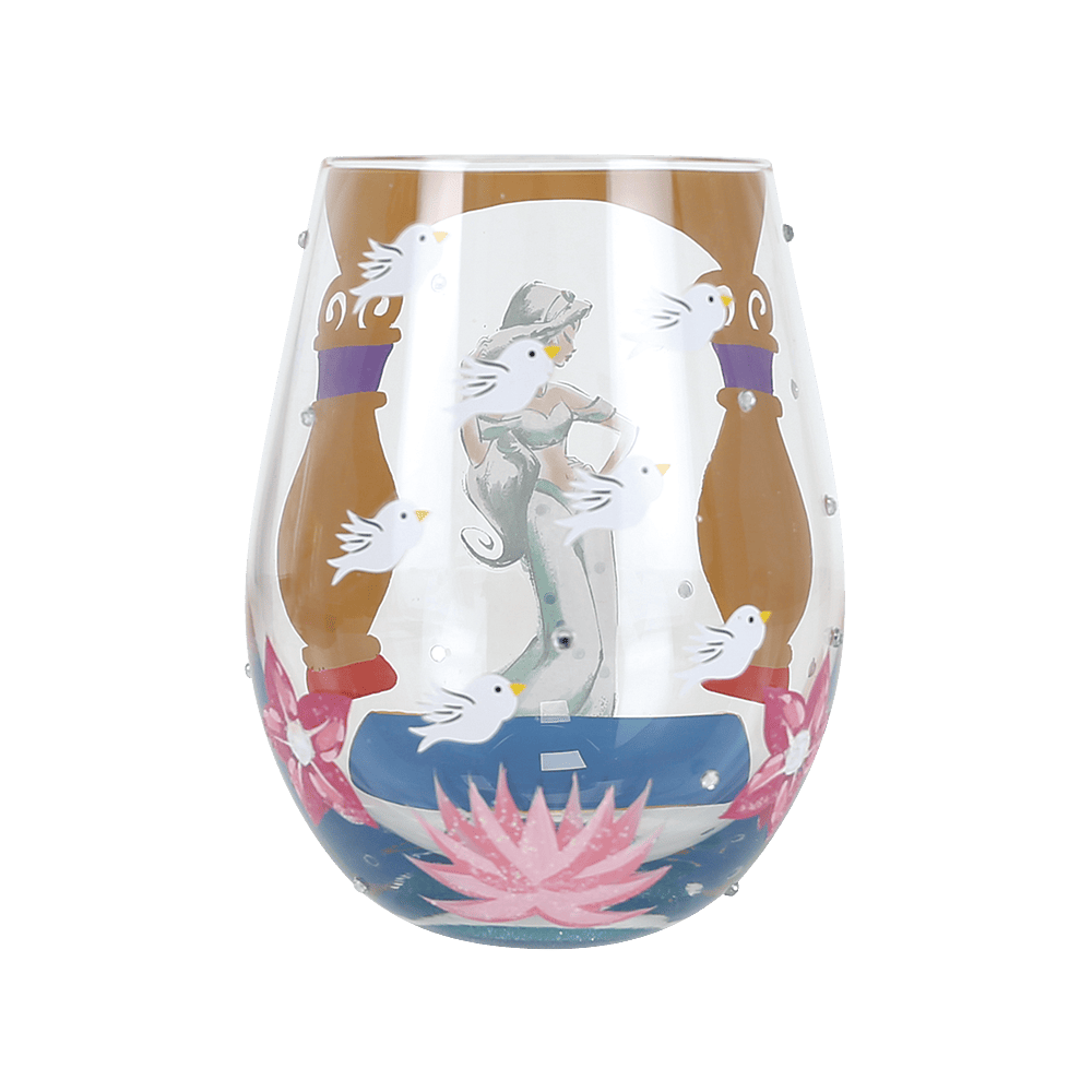 Disney Trinkglas Jasmine - Let Your Dreams Soar - Lolita Glas 6017416 - Jasmine mit Palast